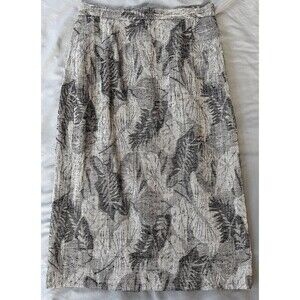 Tweed Pencil Skirt Women’s Size 12 Vintage Lined Corpcore Classy Classic Zipper